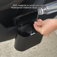 thumbnail image 4 of Cubo de basura automático con tapa, organizador automático a prueba de fugas, puerta de plástico para coche, organizador a prueba de fugas, cubo de basura de viaje, organizador de Camping y coche Inevent VI001573-00B, 4 of 6