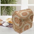 thumbnail image 3 of Orange and Beige Stand Mixer Cover, Ornamental Baroque Leaves and Flowers Victorian Vintage Pattern, Kitchen Appliance Organizer Bag Cover with Pockets, 5 Quarts, Orange and Beige, by Ambesonne, 3 of 4
