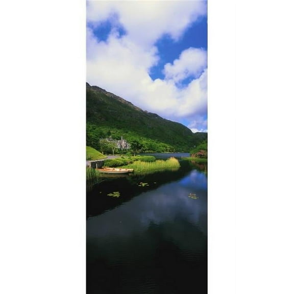 Posterazzi DPI1803469 Kylemore Abbey Co Galway Ireland Poster Print by The Irish Image Collection, 12 x 30