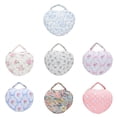 thumbnail image 7 of Stylish Travel Makeup Case With Unique Blue Floral Cosmetic Bag Sophisticated Toiletries Bag Women Who Love Organization, 7 of 7