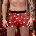 thumbnail image 3 of Aayomet sous-Vêtements pour Hommes Boxeurs Imprimés Amusants Taille Mi-Haute (Rouge Pastèque, m), 3 of 4