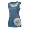 thumbnail image 4 of gakvbuo Plus Size Summer Tank Tops For Women 2023 Trendy Women Summer Tops Print Sleeveless Tank T-Shirts Graphic Blouse, 4 of 9