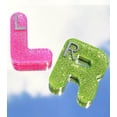 thumbnail image 1 of Xray Markers with Lead Initials - Glitter Radiology X-ray Markers in Rose & Green "L&R" Letter Shape Include Reusable Adhesive Tapes to Nurse Radiologist Badge Buddy, Easy to Identify, 1 of 6