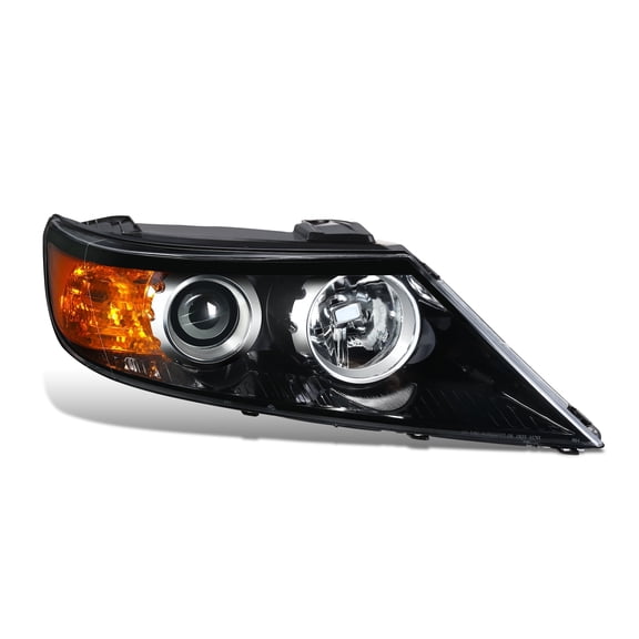 DNA Motoring OEM-HL-0175-R For 2011-2013 Kia Sorento OE Style Right Passenger Side Projector Headlight Lamp
