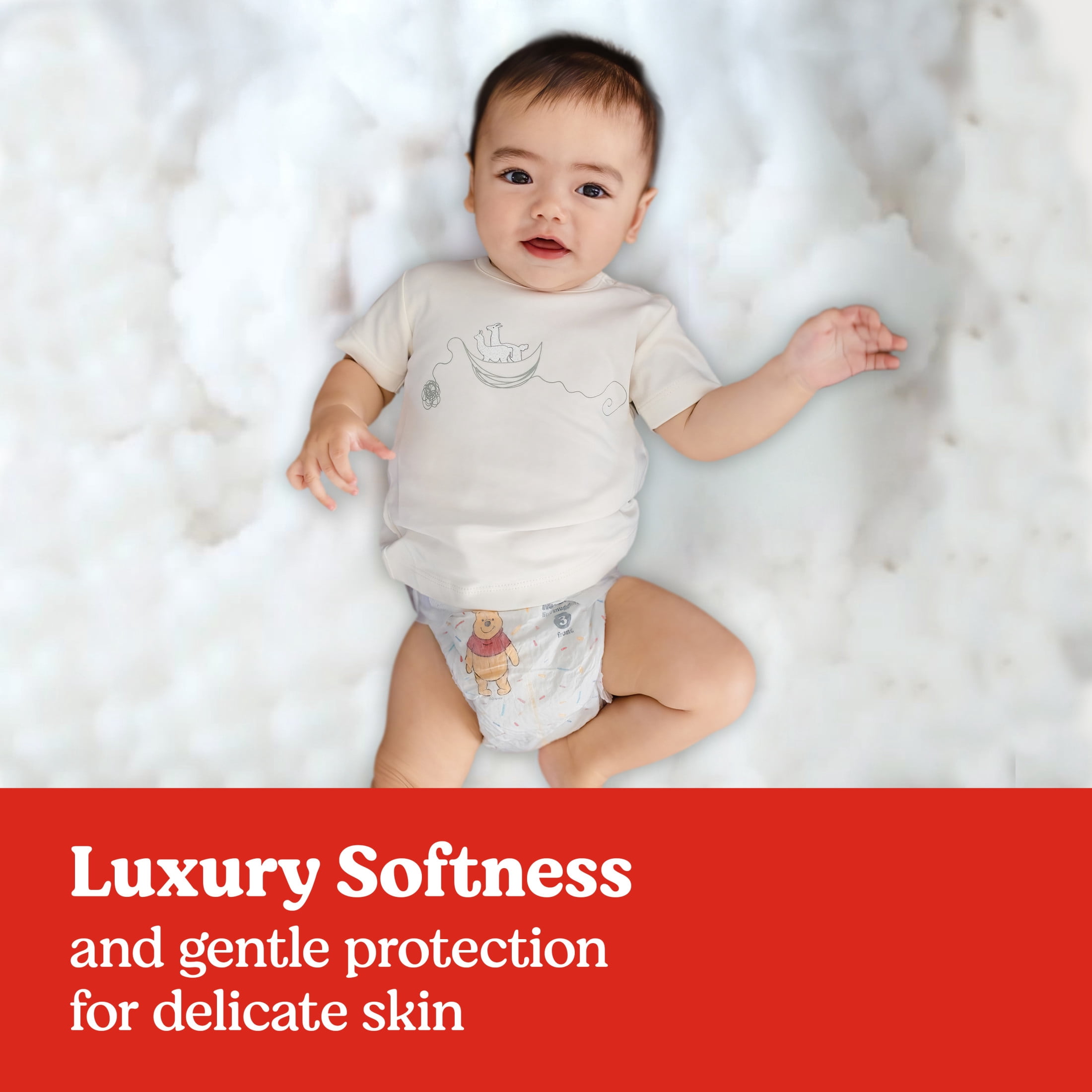 Huggies Little Snugglers Fragrance Free Baby Diapers, Size 2 (12-18 lbs), 144 Count (Select for More)
