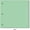 Green, variant on 3 Hole Paper 8 1/2 X 11 - 100 Papers Per Pack (White)