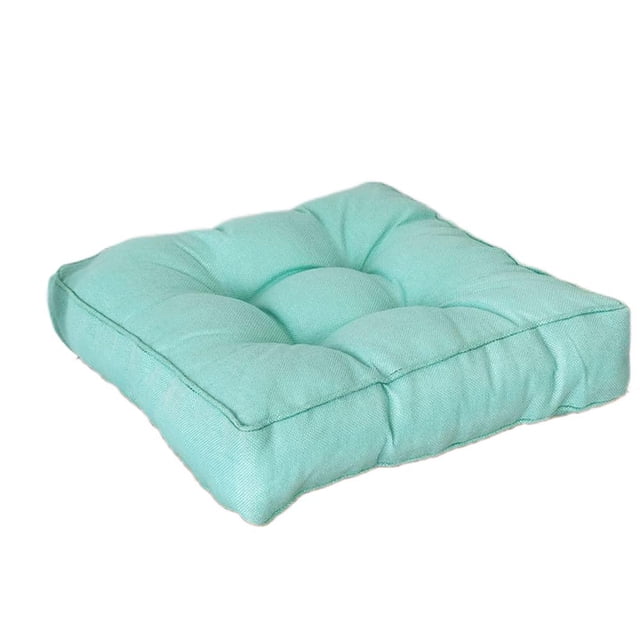 Cojines cuadrados para asientos de piso, cojín de meditación de yoga suave y grueso, almohada de lino para el suelo de tatami, cojín de lectura, cojín para silla, asientos informales para adultos y