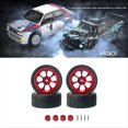 thumbnail image 2 of Juego de Acopladores de Neumáticos de Cubos de Rueda de Metal para 1/14 14301 14303 Piezas de Actualización de Coche RC, 2 of 5