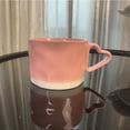 thumbnail image 4 of 10oz Coffee Mug,Heart Handles Valentines Mug Gift for Lover Girlfriend Women,Funny Valentiney Gift Novelty Coffee Mug Cup,Dishwasher Microwave Safe (Pink), 4 of 6