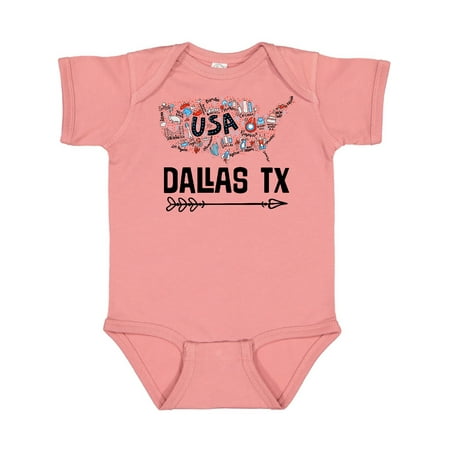 

Inktastic Dallas Texas USA Gift Baby Boy or Baby Girl Bodysuit