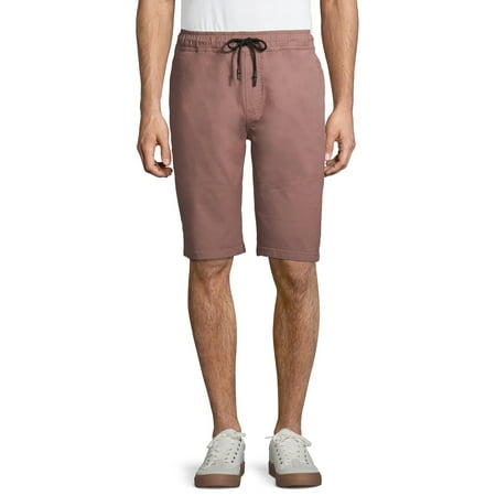 Hollywood Men's Pull On Twill Pieced Shorts