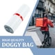 thumbnail image 4 of Yuarrent Bolsas de mensajería de 100 Uds., bolsa exprés autosellante ligera, contenedores ligeros multiusos, bolsa de correo de envío para el Almacenamiento y organización del hogar Blanco 17*30, 4 of 6