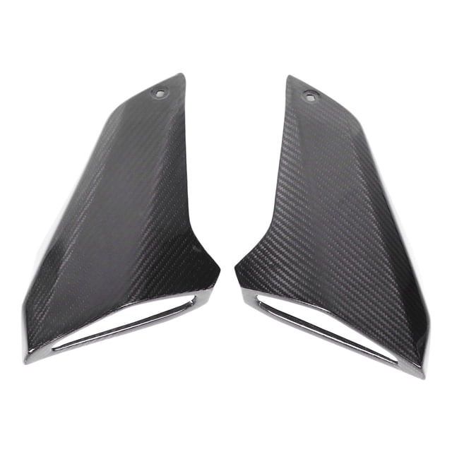 Panel frontal del tanque de combustible, moldura de carenado del tubo de admisión de aire delantero del tanque de combustible de la motocicleta, cubierta del tubo de admisión de aire Fiel a su promesa