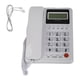 thumbnail image 1 of KXT8001CID Corded Desktop Phone, Home and Hotel Landline Telephone with LCD Display, FSK DTMF Redial Function (White), 1 of 4