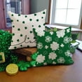 thumbnail image 3 of St Patricks Day Pillow Covers 18x18 Happy St Patricks Day Lucky Clovers Decor for Throw Pillows Covers St Patricks Day Pillow Covers Decor Couch Living Room 72C, 3 of 6