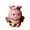 Lubao pink, variant on 7829 for Creative Cute Bee Ceramic Succulent Small Plant Pot Mini Flower Vase Bonsai Planter with Drainage Hole Desktop Decor