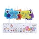 thumbnail image 1 of Cartoon Candles Kids Birthday Candles Animal Cake Topper Decorative Party Supplies for Children Owl Shape 5Pcs, 1 of 1