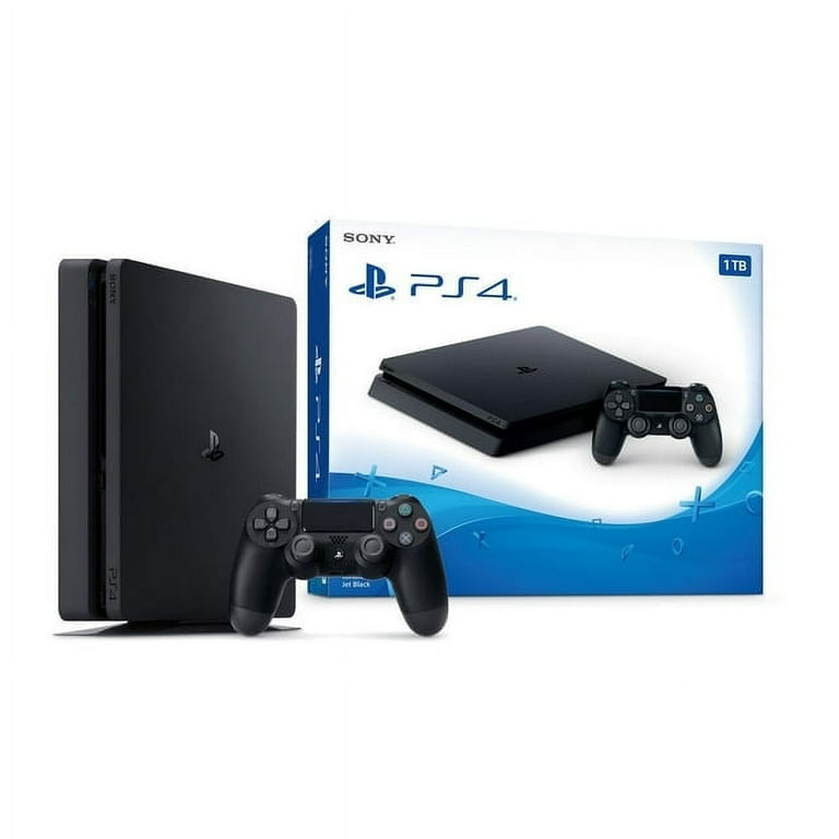 PlayStation4 カセット付き Pre-Owned Sony 2215B PlayStation 4 Slim 1TB Gaming Console Black