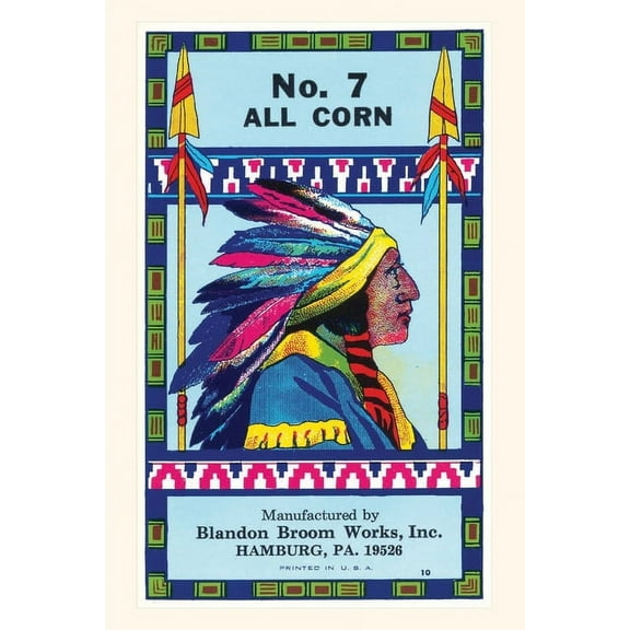 Pocket Sized - Found Image Press Journals: Vintage Journal No. 7 All Corn Broom (Paperback)