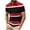 Red, variant on fatyb Men's Casual Shirts Button Short Sleeve Collared Tees Summer Stylish Pullover Color Block Tops