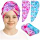 thumbnail image 1 of wonima11 Microfiber Hair Towel 2 Pack Hair Towel Wrap for Kids Girls Hair Drying Towel Wrap with Button, 1 of 1