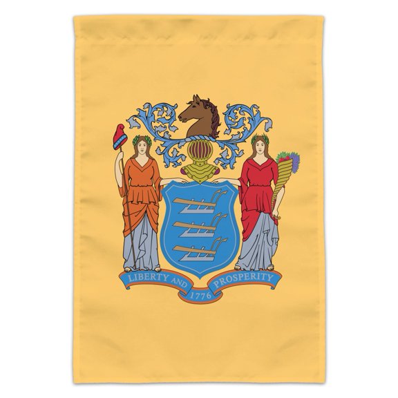 New Jersey State Flag Garden Yard Flag