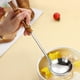 thumbnail image 3 of Cuchara Ranurada de Acero Inoxidable con Mango Ergonómico para Servir Sopas, Guisos y Salsas, 3 of 7