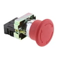 thumbnail image 1 of Interruptor de Botón Giratorio Cola XB2-BS542 ROJO Autobloqueo, 1 of 8