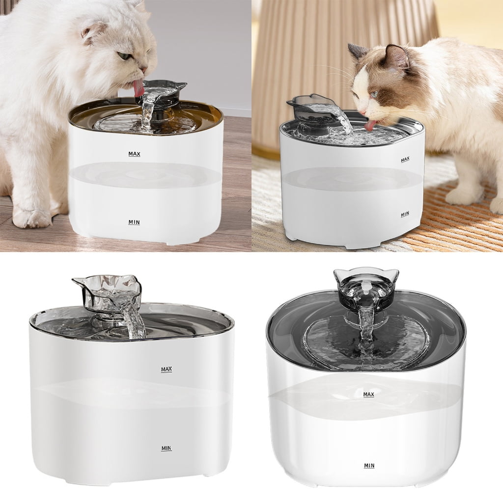 Miiottaa Cats Water Fountains Dogs Water Dispenser Big Capacity Super Mute Automatic Mute Waterer Gift for Cats
