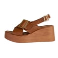 thumbnail image 2 of Plataforma Mujer CASTALIA 614-85 Madera Detalle de Hebilla, 2 of 3