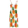thumbnail image 5 of Lunarable Pineapple Sleeveless Dress Women's Luxury Party Dress Birthday Dresses for Women, 5 of 7