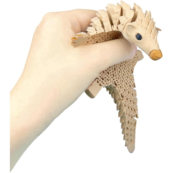 3D Printed Animals - Articulated Pangolin Toys, Flexible Animals Toy Statue,Movable Joints,Fidget Toys, Desk Home Office Decor, Birthday Halloween