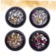 thumbnail image 4 of UPGRATOR Nail Stickers Con Diamantes Y Tachuelas Metalizadas Para De, 4 of 8