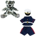 thumbnail image 4 of 16" Scout the Camo Bear (Eco-Friendly) - Plush Stuffed Animal in Dark Blue Scrubs Outfit, Fits Most 6"-10" Teddy Friends, 4 of 4