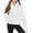 White1, variant on Posijego Girls Half Zip Sweatshirts Fleece Lined Long Sleeve Pullover Tops Little Girls Athletic Sweatshirt