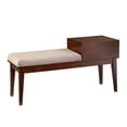 thumbnail image 2 of SEI Rhoda Upholstered Bench with Storage, 2 of 9
