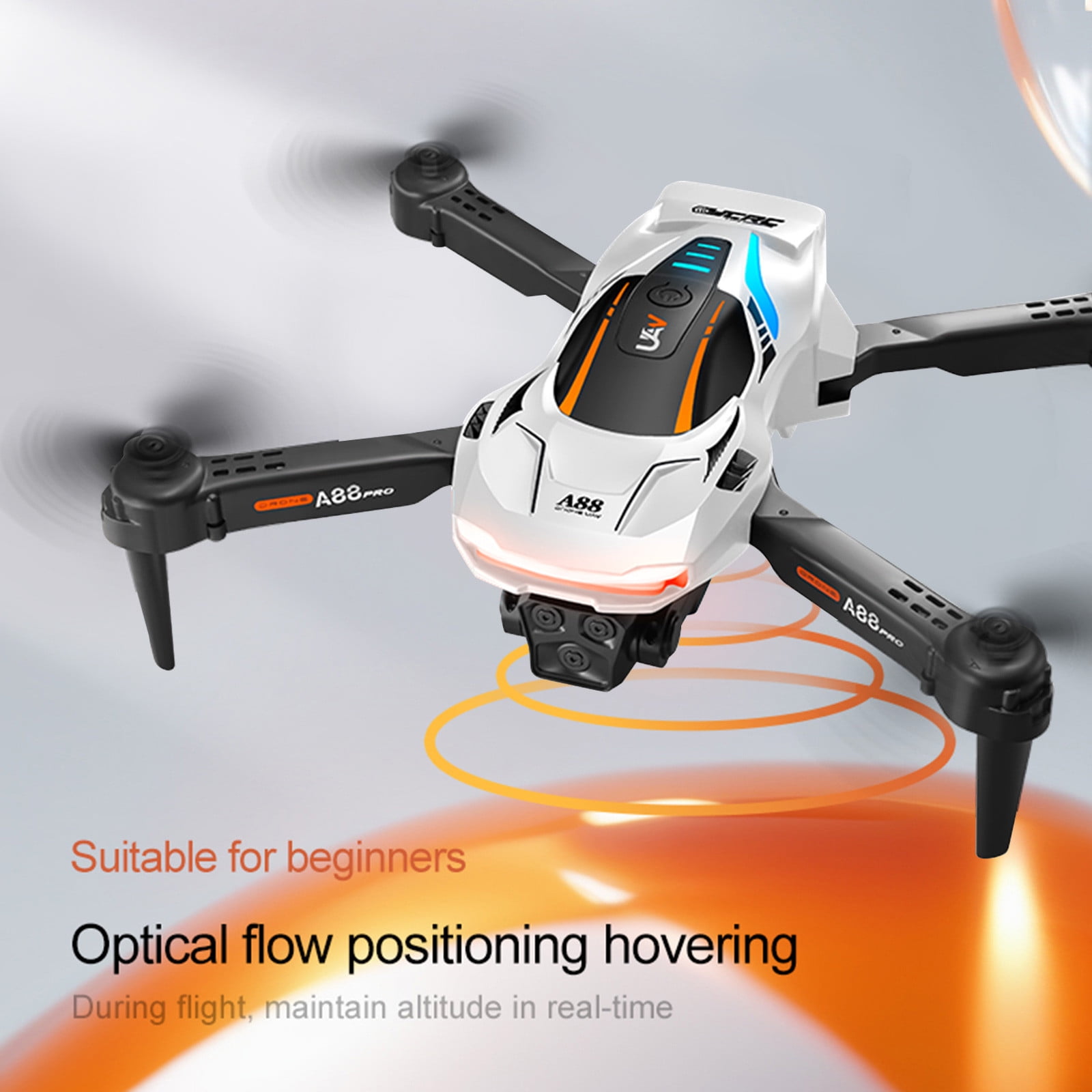 Drone with Camera for Beginners and Kids, 1080P HD FPV, Easy to Fly with Long Flight Time, 2 Batteries and Carrying Case