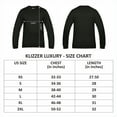 thumbnail image 3 of Klizzer Luxury Sweatshirts for Men 100% Cotton Fleece Crewneck – Black Small, 3 of 7