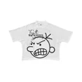 thumbnail image 3 of Nueva camiseta de corte cuadrado All Smiles, ropa de calle Y2K para hombres y mujeres, camiseta de manga corta con estampado gráfico de dibujos animados para niños, camiseta de gran tamaño Harajuku, 3 of 5