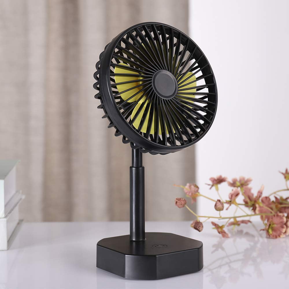 Quiet Portable Cooling Fan Adjustable Tilt with 3 Speeds USB Powered