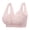 Pink, variant on HBlife Seamless Daisy Bra for Women, Front Closure Jelly Bras Soft,Post Surgery Mastectomy Recovery,No Underwire Bralettes