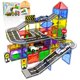 thumbnail image 1 of Set de baldosas magnéticas para carretera Goodtiles Preschool Montessori para niños de más de 3 años, 1 of 7