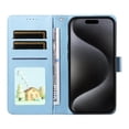 thumbnail image 4 of Funda Cartera GANGXUN con Diseño de Perrito en Relieve para iPhone 16 Pro , Protección 360° con Ranuras y Correa Desmontable, 4 of 6