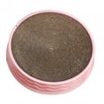thumbnail image 3 of GROWTH TANK Lit à Gratter 2 en 1 pour Chats d'Intérieur, Coussin Protecteur de Meubles Rond Rose, 3 of 9