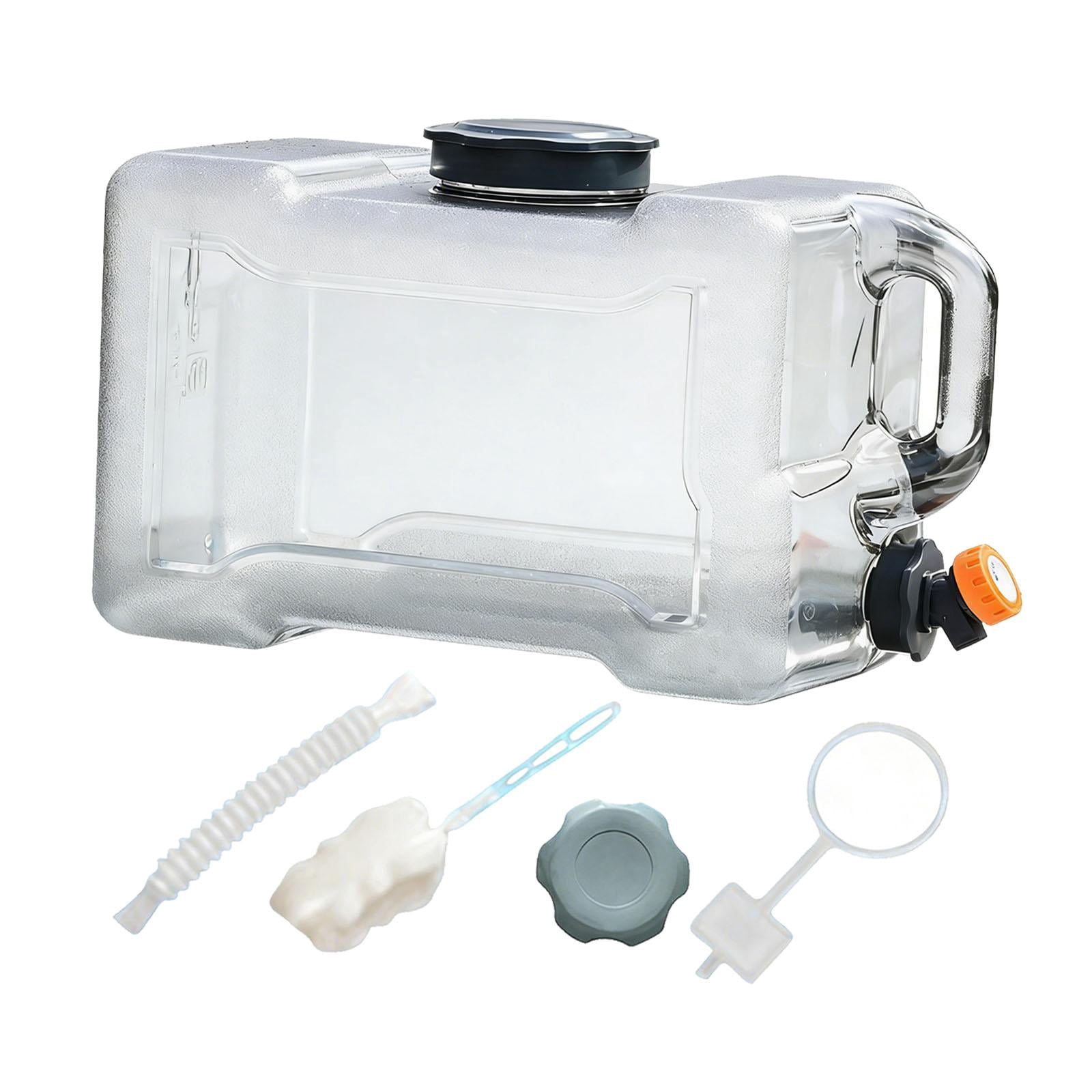 GARENDE Camping Water Jug with Spigot Portable Hydration Bucket for Emergency RV Car 19L
