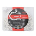 thumbnail image 1 of 9 Speed/ 116L Chain Half Hollow Road Bike Chain, Ultralight High Strength Bike Chains , , 9 Speed Speed, 1 of 8