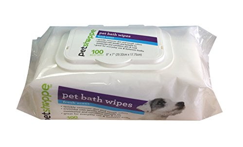 pet bath wipes