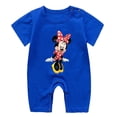 thumbnail image 1 of Mono de algodón para bebé recién nacido, peleles de manga corta para niña, ropa de dibujos animados de Mickey Mouse y Minnie, Tops de verano, trajes para niños pequeños 3M Gao Jinjia LED, 1 of 2