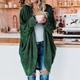 thumbnail image 5 of Uhndy Jackets for Women, Women Casual Christmas Printed Blouse Mid-Length Cardigan Long Sleeve Tops Sweater Winter Coats Christmas Gifts for Women, 5 of 6