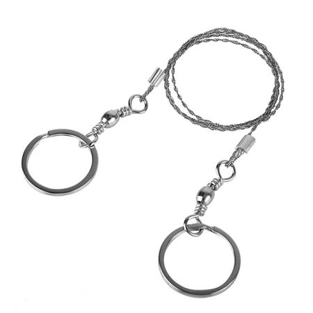 

Portable Stainless Steel Wire Survival Saw 360° for Camping Emergency Lifesaving
